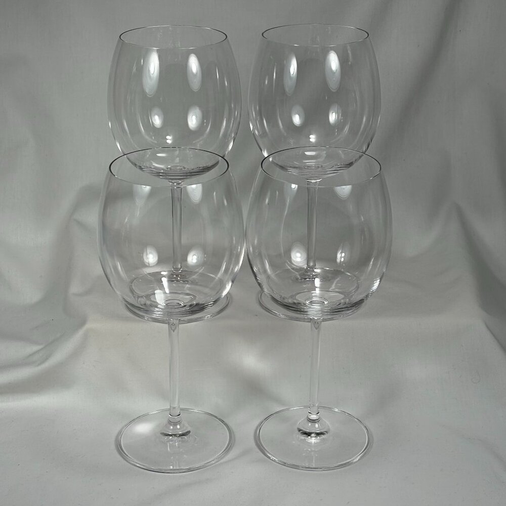 set of 4 Marquis by Waterford crystal balloon 20oz wine glasses